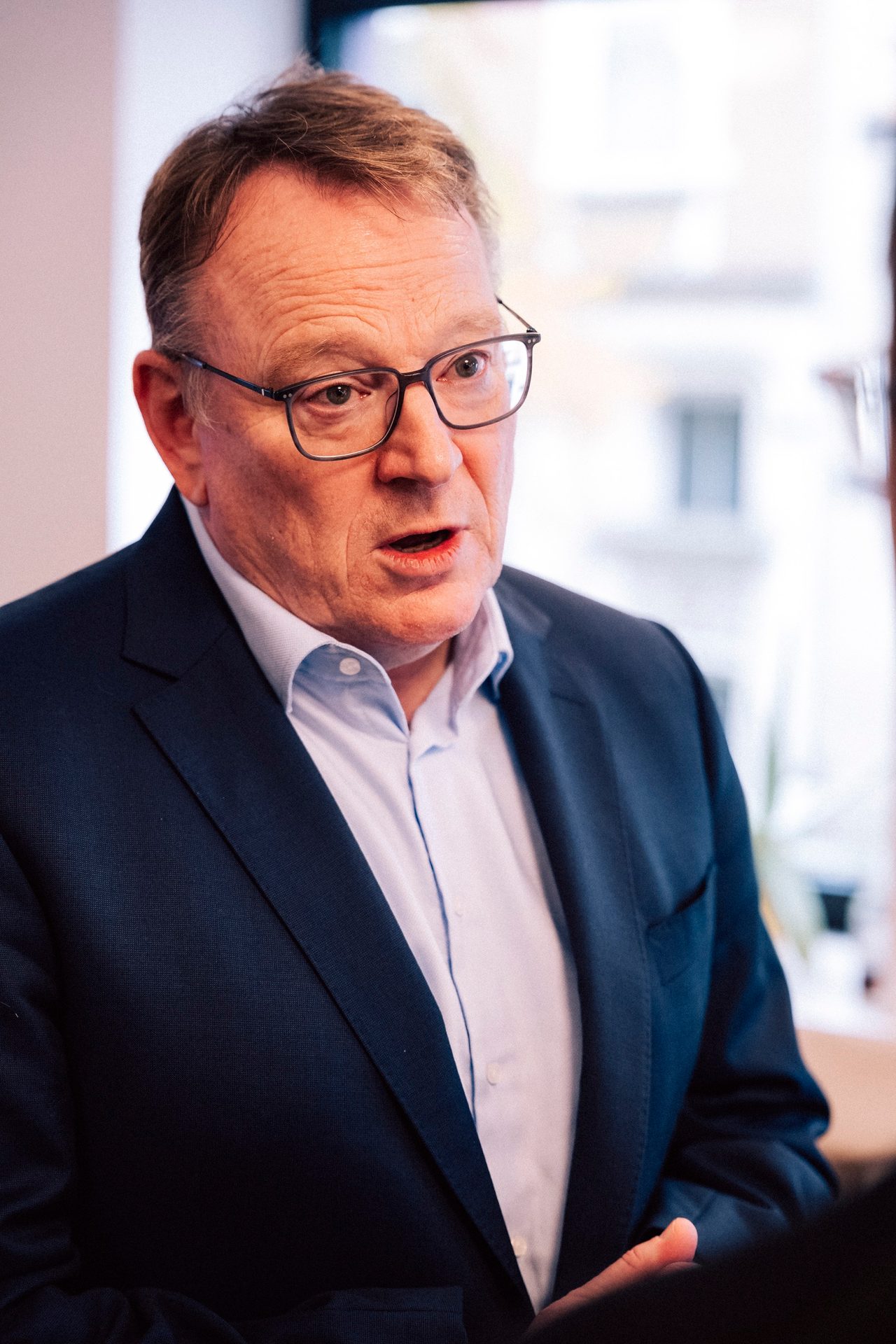 Thorsten Burmester bei einem politischen Termin
